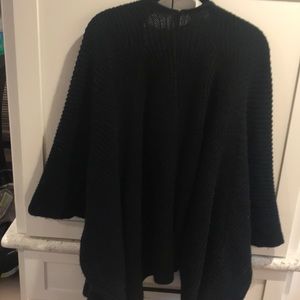 Black over sized sweater Anthropologie